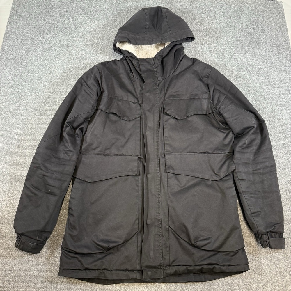Southern Marsh Jacket Mens Large Black Fleece Lined Outdoor Hiking Ski‎ Coat